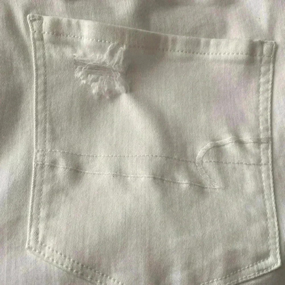 🆕 AEO Plus-size Hi-Rise White Jegging Jeans 20 🆕 - Picture 7 of 14